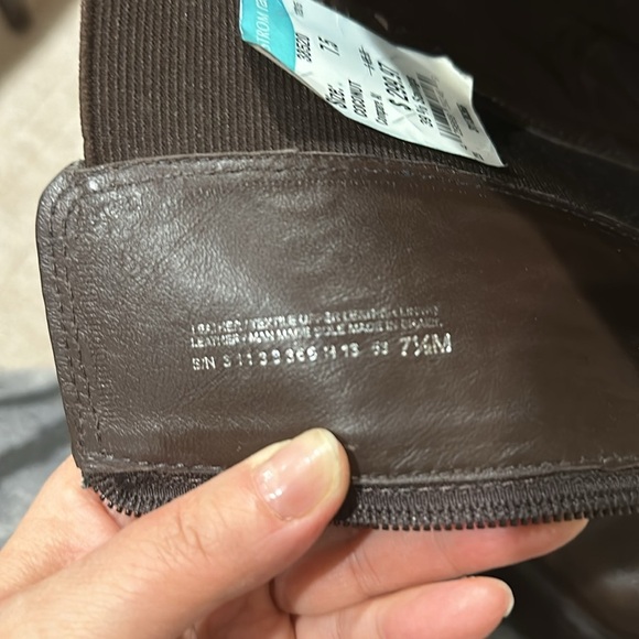 Tory Burch Christy Brown Leather Knee High Boots 7.5 - Picture 7 of 9